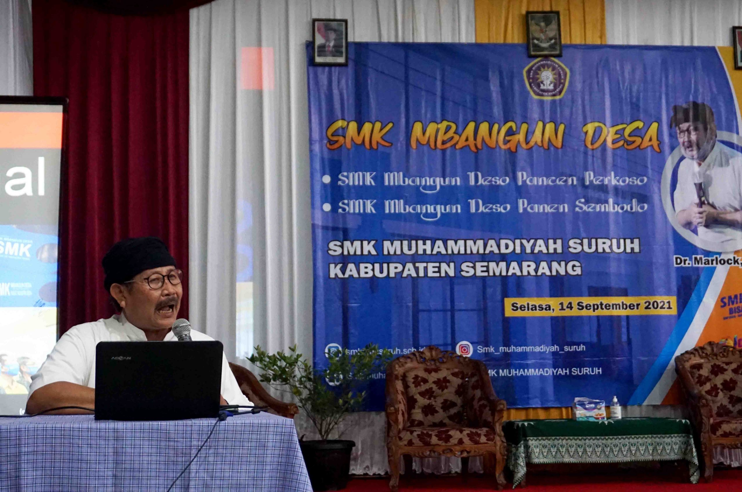 Gus Marlock tebarkan "Virus" SMK Mbangun Desa di SMK Muhammadiyah Suruh